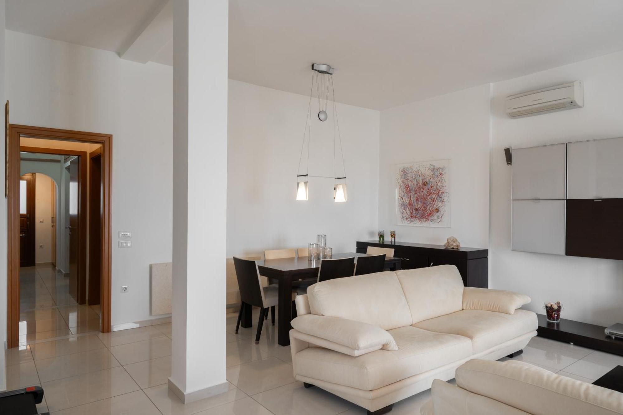 Central Seaview Heven Apartment In Фира Екстериор снимка